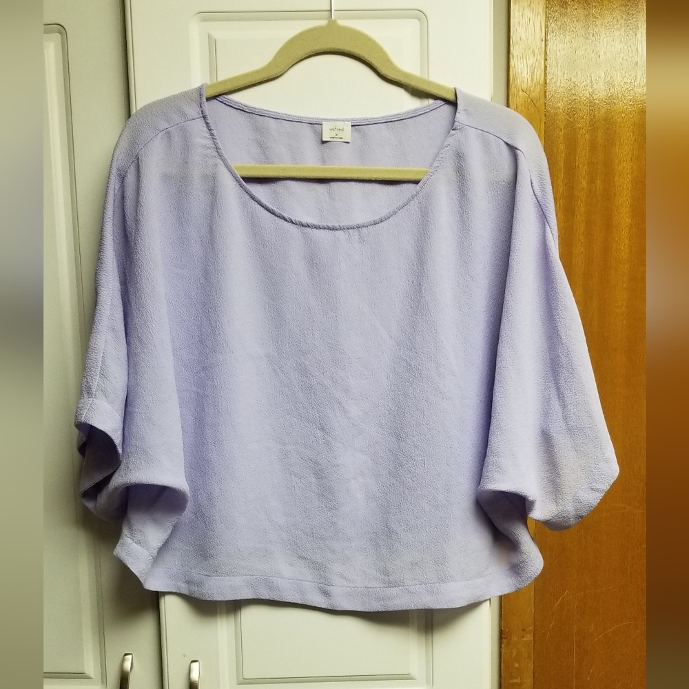 🍁🌺Wilfred Free short sleeved batwing free flowing blouse